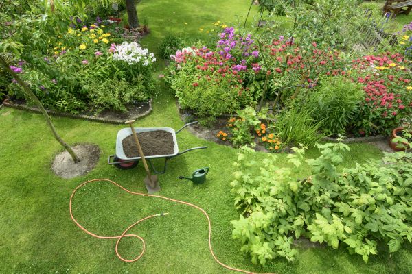 Flower Bed Construction in Ankeny