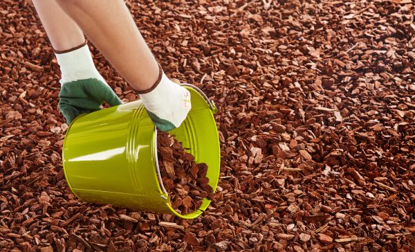Wood Chip Landscaping in Ankeny