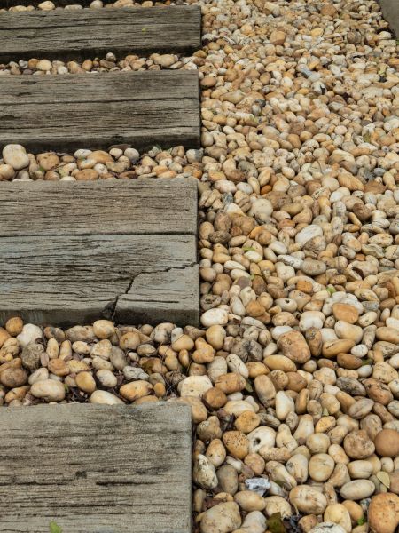 Pea Rock Installation in Ankeny